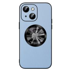 SULADA - SULADA iPhone 15 Plus Skal Microfiber Läder + TPU Stöttålig - Baby Blue