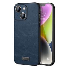 SULADA - SULADA iPhone 15 Plus Skal PU Läder TPU PC Anti-drop Blå