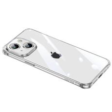 SULADA - SULADA iPhone 15 Plus Skal TPU + Härdat Glas Ultra Clear Transparent