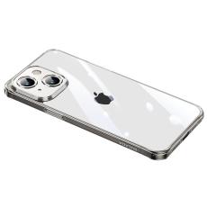 SULADA - SULADA iPhone 15 Plus Skal TPU + Härdat Glas Ultra Klar - Transparent Svart