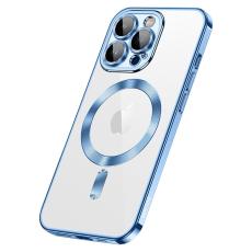 SULADA - SULADA iPhone 15 Pro Skal Tempererat Glas + TPU Fodral Blå