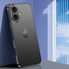 SULADA - SULADA iPhone 16 Plus Skal Electroplated AG Matte TPU - Svart