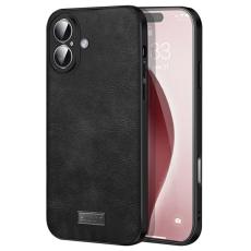 SULADA - SULADA iPhone 16 Plus Skal PU Läder + TPU + PC - Svart