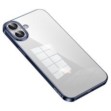 SULADA - SULADA iPhone 16 Plus Skal Ultra-Tunt TPU Klart Fodral - Blå