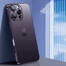 SULADA - SULADA iPhone 16 Pro Max Skal Electroplaterad AG Matt TPU Lila