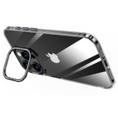 SULADA - SULADA iPhone 16 Pro Max Skal Fällbart Stativ TPU+PC Klar Svart