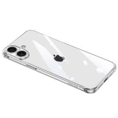 SULADA - SULADA iPhone 16 Skal TPU + Härdat Glas Stöttåligt Transparent