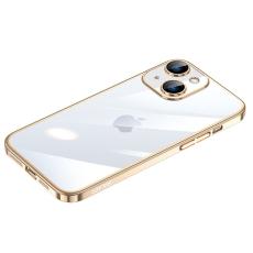 SULADA - SULADA JINGJIA iPhone 15 Plus Skal Hård PC Electroplating Guld