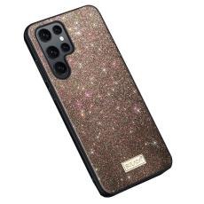 SULADA - SULADA Galaxy S23 Ultra Skal PU Läder Glittrande Flera Färger