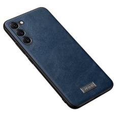 SULADA - SULADA Galaxy S25+ Skal PU Läder TPU PC Bak - Blå