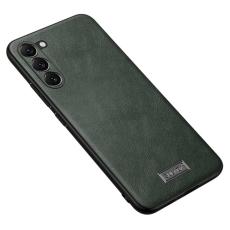 SULADA - SULADA Galaxy S25+ Skal PU Läder TPU PC Grön
