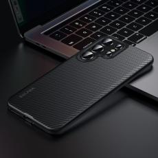 SULADA - SULADA Galaxy S25 Ultra Skal MagSafe Metallram PU+TPU Svart