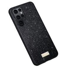SULADA - SULADA Galaxy S25 Ultra Skal PU Läder + PC + TPU Svart