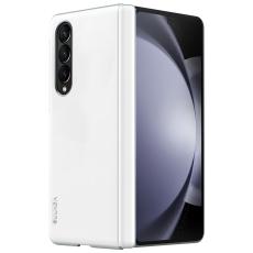 SULADA - SULADA Galaxy Z Fold4 5G Skal Läder+PC Hård Vit