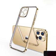 SULADA - SULADA Ultra Thin TPU Skal med Electroplating för iPhone 11 - Guld