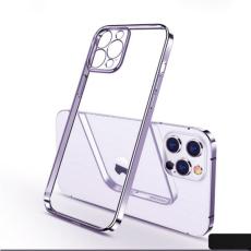 SULADA - SULADA Ultra Thin TPU Skal med Elektropläterad Ram för iPhone 11 - Lila