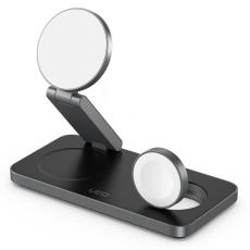 OEM - T8 3-i-1 Trådlös Laddningsstation för iPhone 15-12 / Apple Watch / Airpods