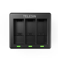 TELESIN - TELESIN AT1103 Triple Channel Batteriladdare GoPro HERO 9 Black