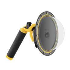 TELESIN - TELESIN AT1104 Dome Port Fodral för GoPro Hero 9 Svart