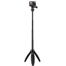 TELESIN - TELESIN Mini Selfie Stick S1-MNP-02 Aluminium Ergonomisk Svart