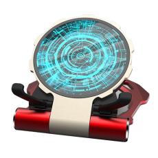 OEM - Trådlös laddare Aluminiumlegering Fällbar 180° Rotering med Micro USB Kabel