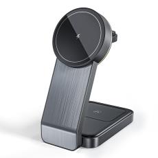 OEM - W79 15W Trådlös laddare för Apple 15 14 13 12 iWatch AirPods, CE-certifierad