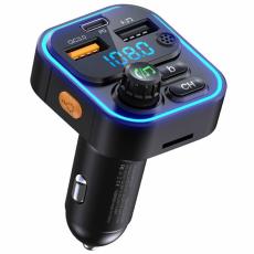 OEM - WEKOME WP-C52 Bluetooth MP3 PD 20W Snabbladdare för bil