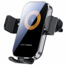 OEM - X12 Trådlös telefonladdare med touchsensor för bilventil - Silver