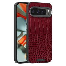 ABEEL - ABEEL Google Pixel 10 Pro XL Skal MagSafe Krokodil Röd