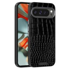 ABEEL - ABEEL Google Pixel 10 Pro XL Skal MagSafe Krokodiltextur Svart