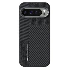 ABEEL - ABEEL Google Pixel 10 Pro XL Skal PC TPU Aluminium Läder - Textur 1