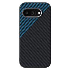 ABEEL - ABEEL Google Pixel 9a Skal MagSafe Kolfiber Svart / Bl&aring;