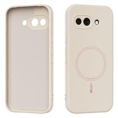 ABEEL - ABEEL Google Pixel 9a Skal MagSafe Kompatibel Beige