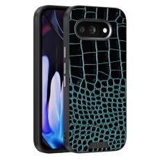 ABEEL - ABEEL Google Pixel 9a Skal MagSafe Krokodiltextur Gr&ouml;n