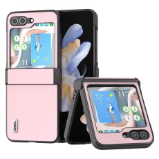 ABEEL - ABEEL Hinge Design Fodral f&ouml;r Samsung Galaxy Z Flip5 5G - Rosa