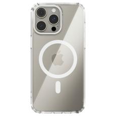 ABEEL - ABEEL iPhone 13 Pro Max Skal MagSafe Anti Scratch Transparent Vit