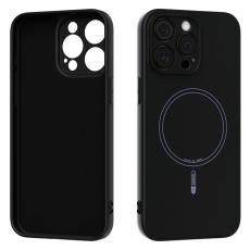 ABEEL - ABEEL iPhone 13 Pro Max Skal MagSafe Liquid Silicone Svart