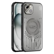 ABEEL - ABEEL iPhone 14 Magnetiskt Fodral Aluminium + PC + TPU - Gr&aring;