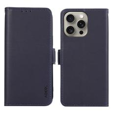 ABEEL - ABEEL iPhone 14 Pro Max Skal RFID Blocker med Pl&aring;nbok - Bl&aring;