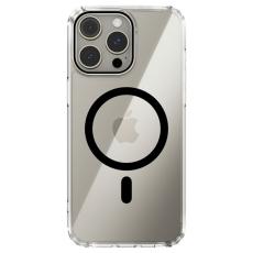 ABEEL - ABEEL iPhone 14 Pro Skal MagSafe Anti Scratch Transparent Svart