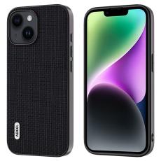 ABEEL - ABEEL iPhone 14 Skal Shockproof L&auml;derfodral - Svart