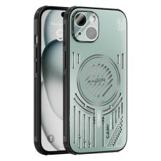 ABEEL - ABEEL iPhone 15 Skal Aluminium + PC + TPU - Ljusgrön