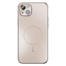 ABEEL - ABEEL iPhone 15 Skal Magnetiskt TPU PC Kylande Matt Guld