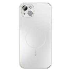 ABEEL - ABEEL iPhone 15 Skal Magnetiskt TPU PC Kylande Matt Vit