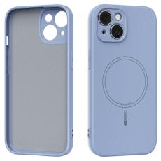 ABEEL - ABEEL iPhone 15 Skal MagSafe Kompatibel Sky Blue
