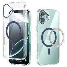 ABEEL - ABEEL iPhone 16 Plus Skal MagSafe Anti Scratch Klar TPU Bl&aring;