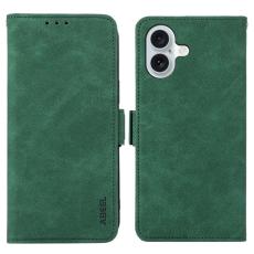 ABEEL - ABEEL iPhone 16 Plus Skal Med Magnetst&auml;ngning RFID Skydd - Gr&ouml;n