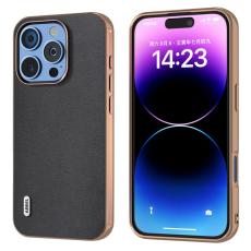 ABEEL - ABEEL iPhone 16 Pro Fodral Electroplating Kantskydd Svart