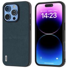 ABEEL - ABEEL iPhone 16 Pro Max Skal &Auml;kta L&auml;der Anti-rep Gr&ouml;n