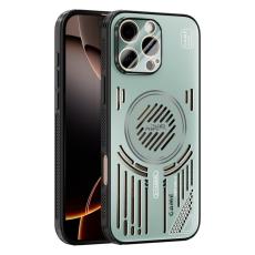 ABEEL - ABEEL iPhone 16 Pro Max Skal Aluminium + PC + TPU - Ljusgr&ouml;n